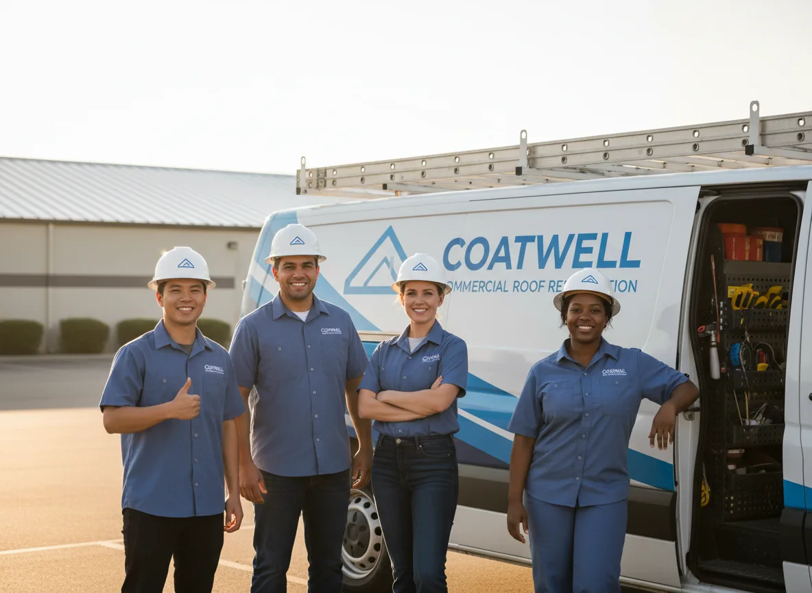 Commercial roof coating company in Buckingham, PA